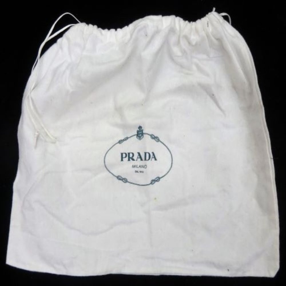 Prada Authentic Empty Bag Fabric Bag Container Po… - image 5